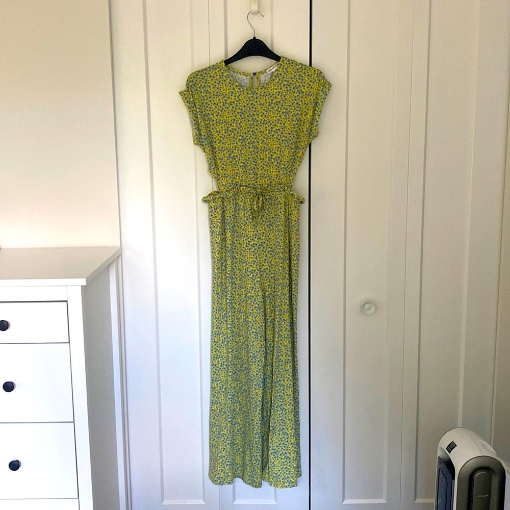 Youth girls jumpsuit/ onesie with cutouts. size xl / 14